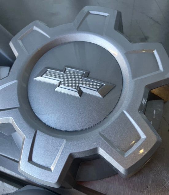 Set of 4 2019 2020 2021 2022 2023 2024 2025 Chevy Silverado 1500 center caps for steel wheels