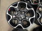 FIVE 2022 JEEP WRANGLER FACTORY 17" WHEELS OEM RIMS 96832 GLADIATOR BLACK