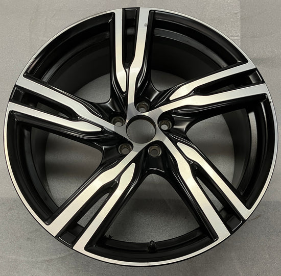 Sold Single 2017-2021 Volvo S90 V90 OEM Factory 20 Wheel Machined Black 31660195 70441