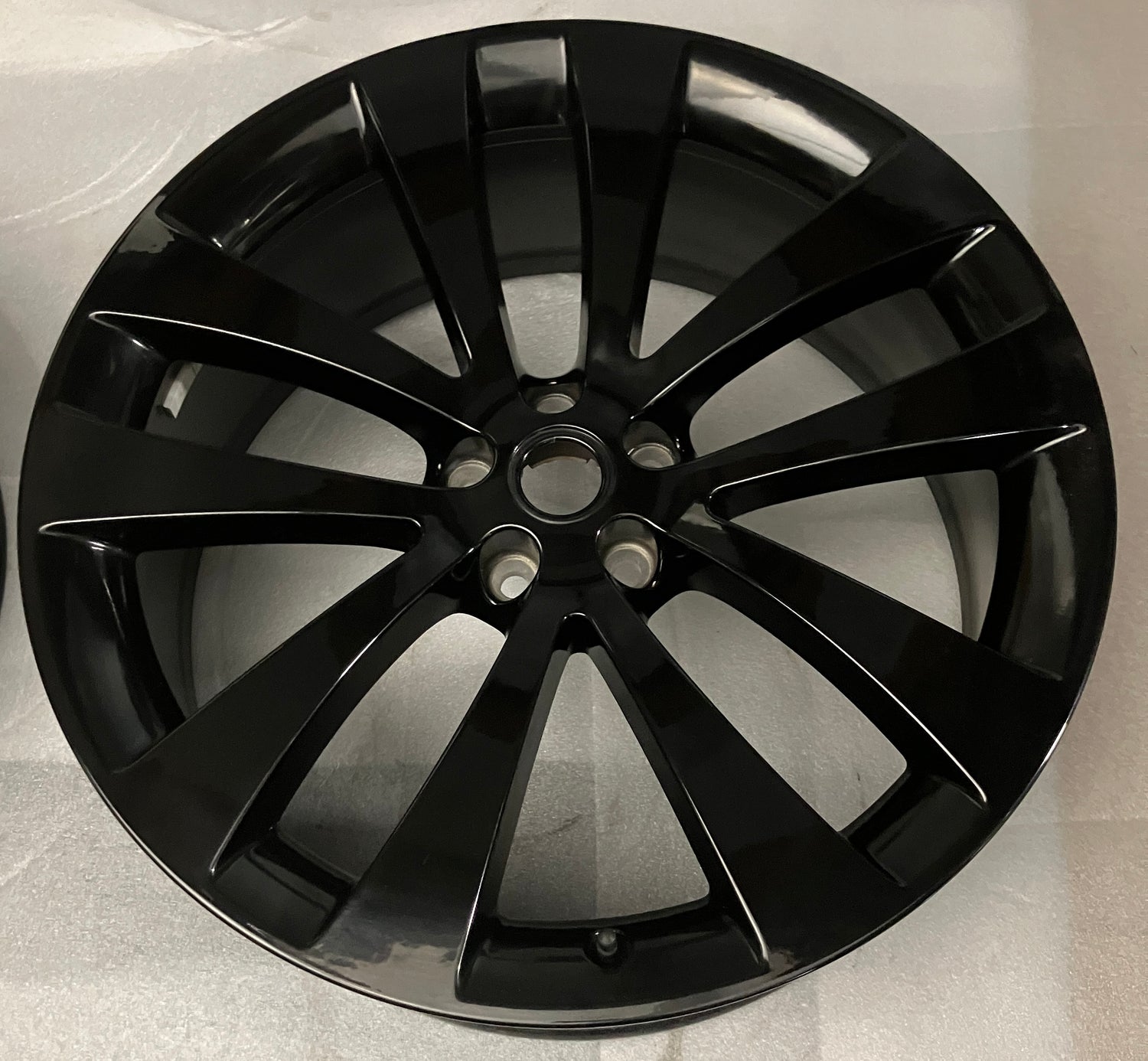 2023-2024 Land Rover Range Rover Sport Factory 23" Gloss Black Forged Wheel Rim Single OEM Original LR167056