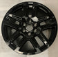 One Single 2025 Chevy Silverado LTZ Factory 20 Wheel OEM 5913 Rim Tahoe Black 23377017