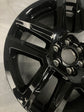 One Single 2025 Chevy Silverado LTZ Factory 20" Wheel OEM 5913 Rim Tahoe Black 23377017