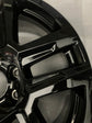 One Single 2025 Chevy Silverado LTZ Factory 20" Wheel OEM 5913 Rim Tahoe Black 23377017