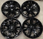 FOUR Chevy Silverado Tahoe ESV Factory 22 Wheels Rims OEM 4738 Escalade Gloss Black