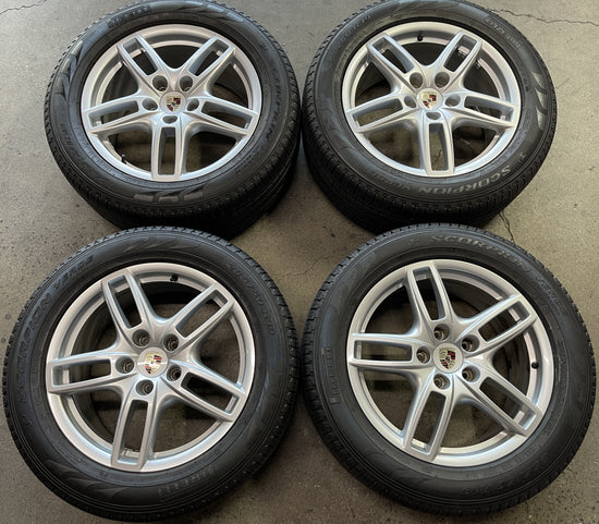 2011-2018 PORSCHE CAYENNE FACTORY 19 WHEELS TIRES OEM RIMS 7P5601025A