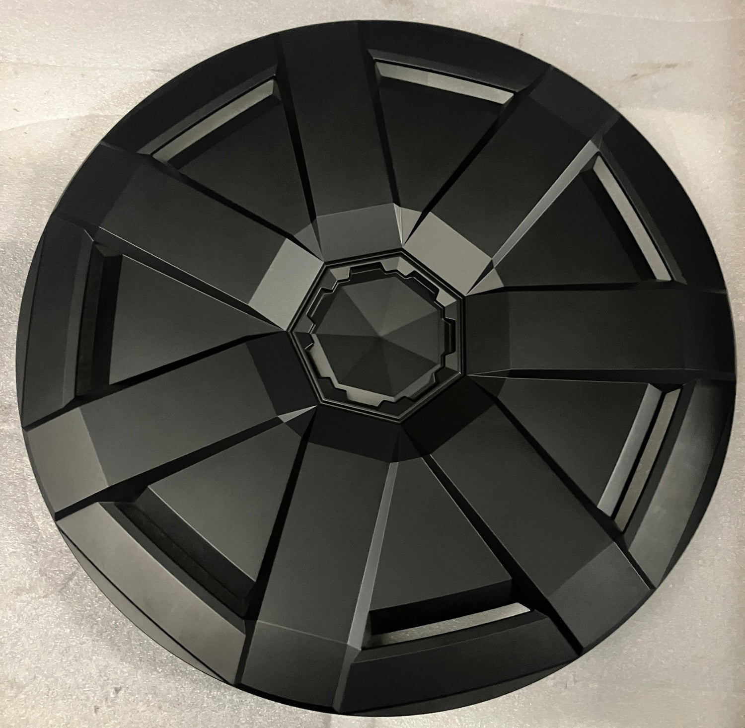 2024 2025 2026 Tesla Cybertruck OEM 20" Matte Black Wheel Cover Hubcap | 1250231-00-C