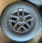 Five 2025 Jeep Wrangler Factory 17" Wheels Tires Rims OEM 04755591AA All Terrain 255/75/17