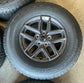 Five 2025 Jeep Wrangler Factory 17" Wheels Tires Rims OEM 04755591AA All Terrain 255/75/17