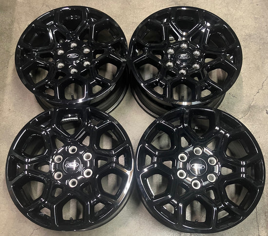 Sold Four 2025 FORD F150 Factory 18 Wheels OEM 10340 RIMS ML341007BA gloss black