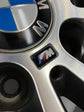 2015-2019 BMW X6 OEM 19-Inch Staggered Wheels – Set of 4 | Machined Silver Inlay | 36117849629 / 36117850070