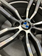 2015-2019 BMW X6 OEM 19-Inch Staggered Wheels – Set of 4 | Machined Silver Inlay | 36117849629 / 36117850070