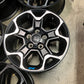 Sold Five 2025 Jeep Wrangler Factory 17" Wheels OEM Rims 96832 Gladiator Black