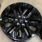 Sold Four 2025 Ford F150 Lariat Limited Factory 20 Wheels OEM Rims RL341007BA Gloss Black