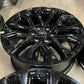 Sold Four 2025 Ford F150 Lariat Limited Factory 20 Wheels OEM Rims RL341007BA Gloss Black