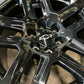 Sold Four 2025 Chevy Silverado LTZ Factory 20 Wheels OEM 5913 Rims Tahoe Black 23377017