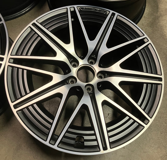 Four 2023 Mercedes C43 W206 AMG Factory 20 Wheels OEM  Rims A2064012500 A2064012600