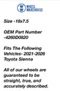 Sold 2022-2025 Toyota Sienna Factory 18" Chrome Clad Wheel Rim Single OEM Original | 4260D08020 75283
