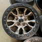 Sold Five 2024 Jeep Wrangler Rubicon Gladiator Factory 17" Wheels OEM 9304 Rims Bead lock