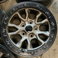 Sold Five 2024 Jeep Wrangler Rubicon Gladiator Factory 17" Wheels OEM 9304 Rims Bead lock
