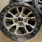Sold Five 2024 Jeep Wrangler Rubicon Gladiator Factory 17" Wheels OEM 9304 Rims Bead lock