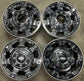 FOUR 2016 FORD F250 F350 FACTORY 18 WHEELS OEM RIMS 3873 CHROME CLAD