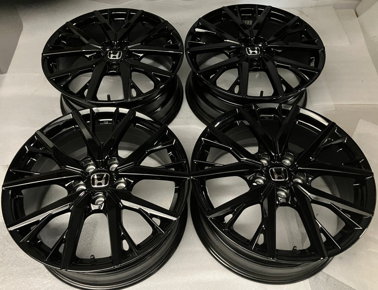2020-2026 Honda Accord Sport Factory 19" Gloss Black Wheel Rim Set of 4 OEM Original