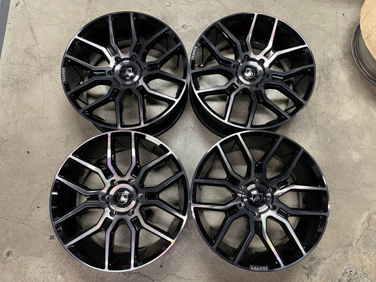 Sold Four Asanti 20 Wheels Rims Silverado Tahoe Suburban Sierra Yukon 6x5.5 RAM 1500