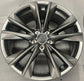 OEM Lexus ES250 ES350 19" Hyper Silver Wheel Rim — Face View
