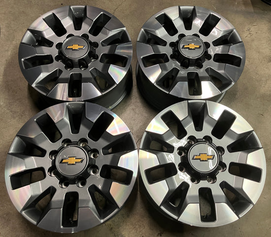 Sold Four 2025 Chevy Silverado HD2500 Factory 20" Wheels Rims 5947 OEM 23377036