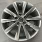 OEM Lexus IS200T IS250 IS300 IS350 17" Silver Wheel Rim — Face View