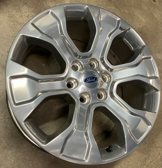 Sold ONE Ford F150 Platinum  Factory 20 Wheel OEM Rim 10348 Polished blemishes ML341007LA