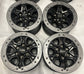 2019-2026 Ford Ranger Raptor Factory 17" Satin Black Bead Lock Wheel Rim Set of 4 OEM Original N1WJ1007AA