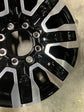 One 2025 GMC Sierra Denali Ultimate HD2500 Factory 20" Wheels OEM 84830459 Black