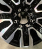 One 2025 GMC Sierra Denali Ultimate HD2500 Factory 20" Wheels OEM 84830459 Black