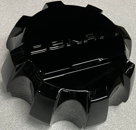 One Single center cap 84307952 for 2020-2025 GMC Sierra Denali OEM gloss black