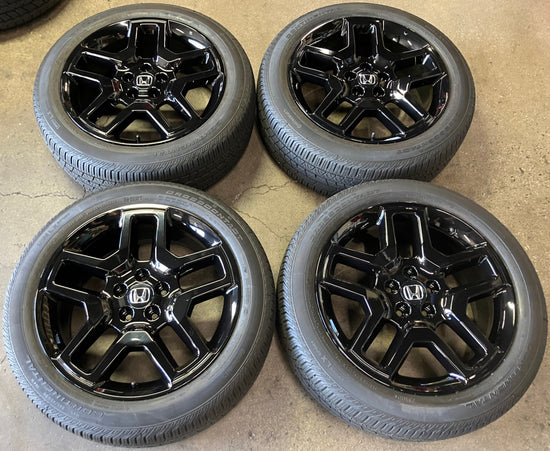 Sold 2025 Honda Pilot Factory 20 Wheels Tires OEM Rims 63708 Black Passport Odyssey Ridgeline