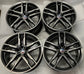 2022-2025 BMW M5 M8 Factory 20" Machined Charcoal Wheel Rim Set of 4 OEM Original Staggered 36118089562