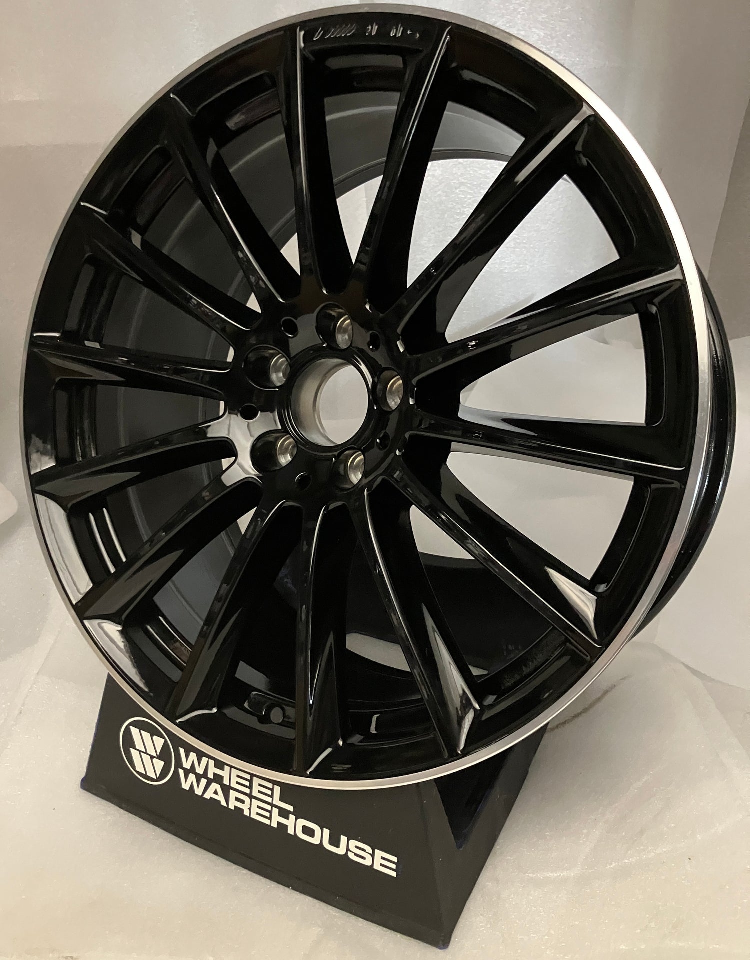 2021-2026 Mercedes-Benz S580 S500 AMG Factory 20" Gloss Black Machined Lip Wheel Rim Single OEM Original A2234011500