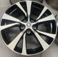2016-2019 Nissan Maxima Factory 18" Machined Black Wheel Rim Set of 4 OEM Original | 403004RA3E 62721