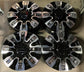Four 2025 GMC Sierra Denali HD2500 Factory 20" Wheels Rims OEM Black 84830459 Chrome