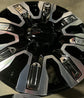 Four 2025 GMC Sierra Denali HD2500 Factory 20" Wheels Rims OEM Black 84830459 Chrome