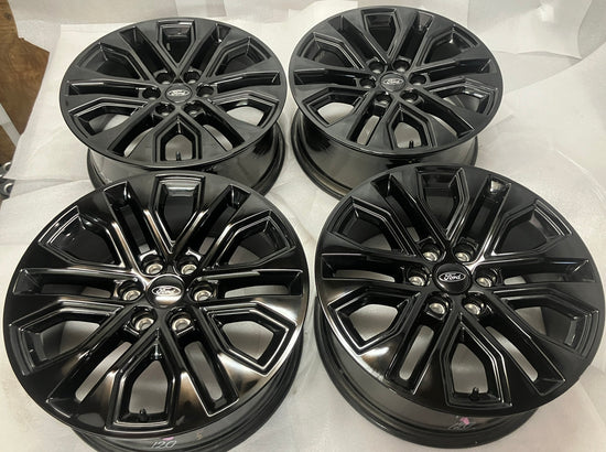2023-2026 Ford F150 Lariat OEM 20" Gloss Black Wheel Rim Set of 4 RL3J1007AA 10619