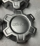 Four 2019 2020 2021 2022 2023 2024 2025 GMC Sierra 1500 center caps steel wheels