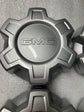 Four 2019 2020 2021 2022 2023 2024 2025 GMC Sierra 1500 center caps steel wheels