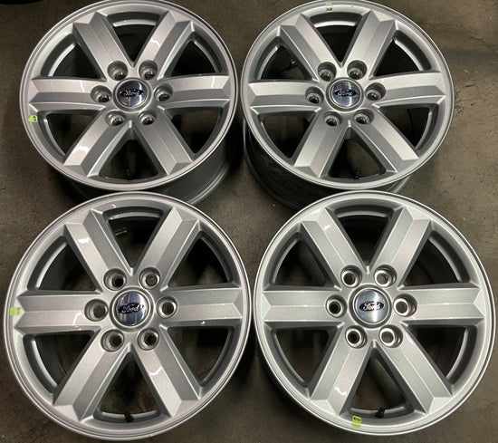 Four 2025 Ford F150 Factory 17 Wheels OEM 10339 Rims ML341007AA Silver