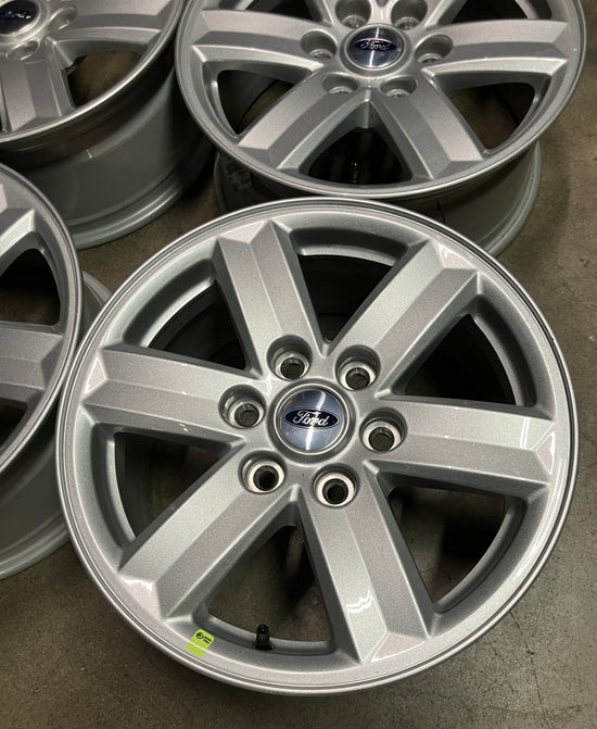 Four 2025 Ford F150 Factory 17 Wheels OEM 10339 Rims ML341007AA Silver