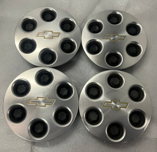 2000-2003 Chevrolet Silverado Tahoe Avalanche Astro OEM 16" Center Cap Set of 4 | Part 15004143 Interchange 5096