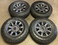 2024-2026 GMC Sierra AT4 Chevy Silverado Trail Boss OEM 18" Gray Wheel Rim Tire Set of 4 | 86774702 95718