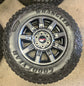 2024-2026 GMC Sierra AT4 Chevy Silverado Trail Boss OEM 18" Gray Wheel/Rim Tire Set of 4 | 86774702 95718