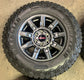 2024-2026 GMC Sierra AT4 Chevy Silverado Trail Boss OEM 18" Gray Wheel/Rim Tire Set of 4 | 86774702 95718